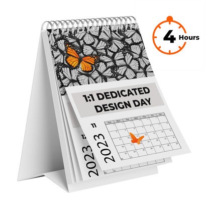 1:1 Dedicated Design Day Calendar 4  Hours Session
