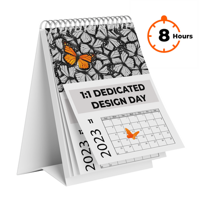 1:1 Dedicated Design Day Calendar 8  Hours Session
